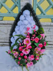 Венок капля №2 74 см - designerwreath.ru - г. Екатеринбург