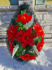 Венок капля №1 53 см - designerwreath.ru - г. Екатеринбург