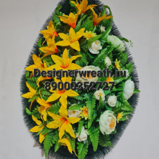 Венок капля №3 90 см - designerwreath.ru - г. Екатеринбург