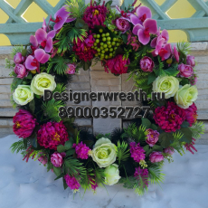 Венок круг - designerwreath.ru - г. Екатеринбург