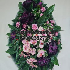 Венок капля №4 112 см - designerwreath.ru - г. Екатеринбург