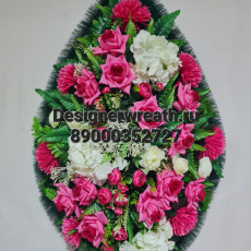 Венок капля №4 112 см - designerwreath.ru - г. Екатеринбург