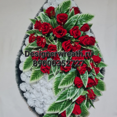 Венок капля №4 112 см - designerwreath.ru - г. Екатеринбург