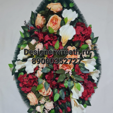 Венок капля №4 112 см - designerwreath.ru - г. Екатеринбург