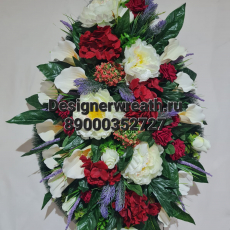 Венок капля №4 112 см - designerwreath.ru - г. Екатеринбург