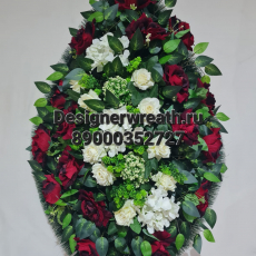 Венок капля №4 112 см - designerwreath.ru - г. Екатеринбург