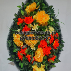 Венок капля №4 112 см - designerwreath.ru - г. Екатеринбург