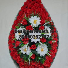 Венок капля №4 112 см - designerwreath.ru - г. Екатеринбург