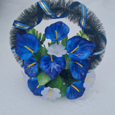 Поминальник с ручкой - designerwreath.ru - г. Екатеринбург