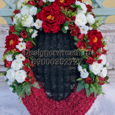 Брендовый венок 90 см - designerwreath.ru - г. Екатеринбург