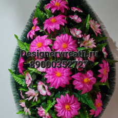 Венок капля №3 90 см - designerwreath.ru - г. Екатеринбург