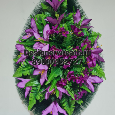 Венок капля №2 74 см - designerwreath.ru - г. Екатеринбург