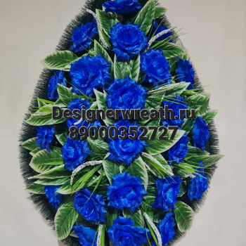 Венок капля №4 112 см - designerwreath.ru - г. Екатеринбург