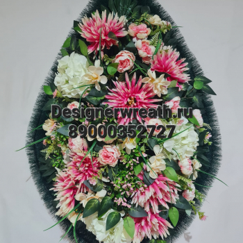 Венок капля №4 112 см - designerwreath.ru - г. Екатеринбург