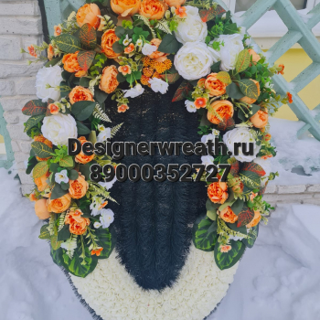 Брендовый венок 115 смбр - designerwreath.ru - г. Екатеринбург