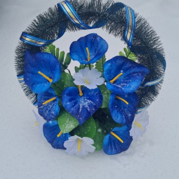 Поминальник с ручкой - designerwreath.ru - г. Екатеринбург