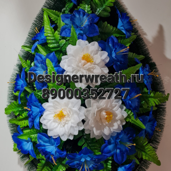 Венок капля №3 90 см - designerwreath.ru - г. Екатеринбург