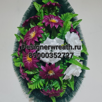 Венок капля №2 74 см - designerwreath.ru - г. Екатеринбург